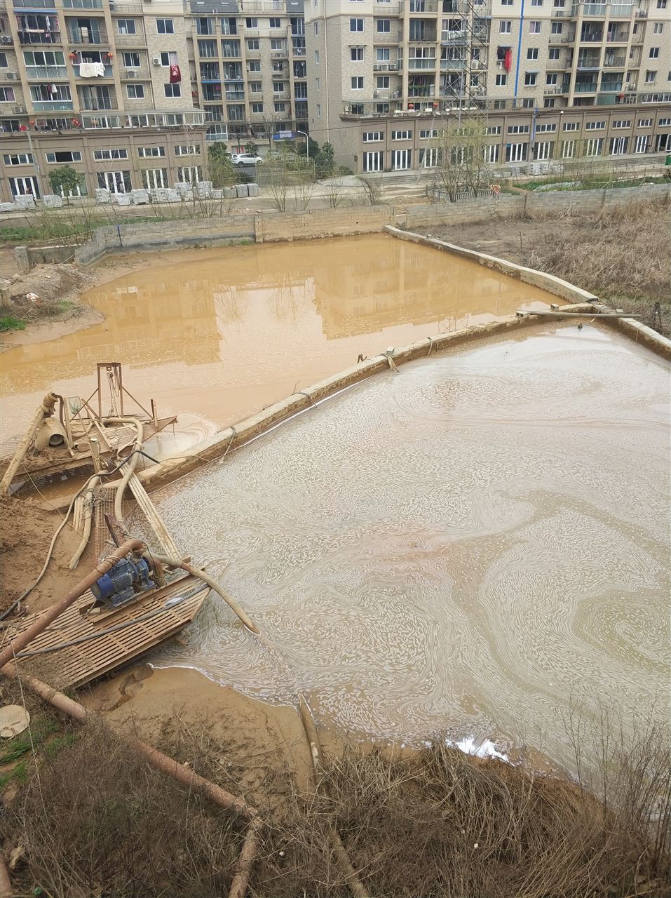 连平沉淀池淤泥清理-厂区废水池淤泥清淤