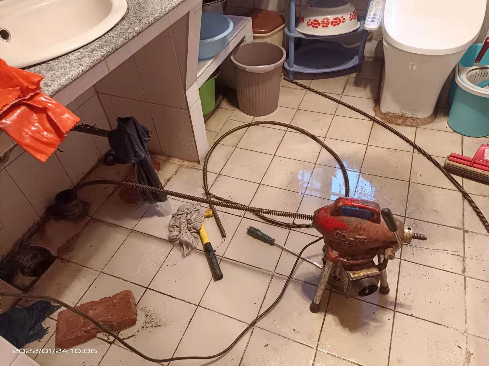 连平疏通厨房下水道，地漏疏通